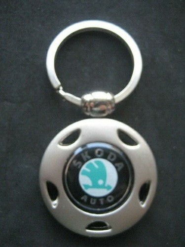 Skoda car keychain - car, no.1