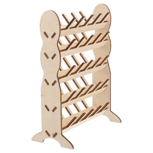 Wooden spool stand - spool, thread