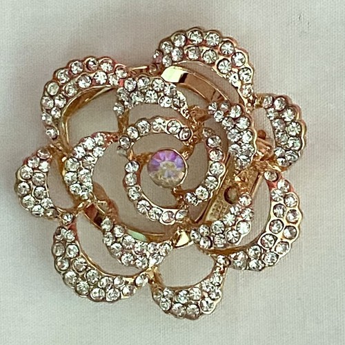 Scarf clip ring - clip, solid