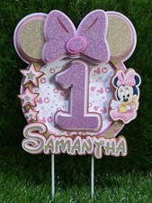 Personalised Minnie cake