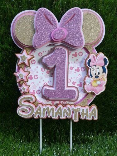 Personalised minnie cake - personalised,