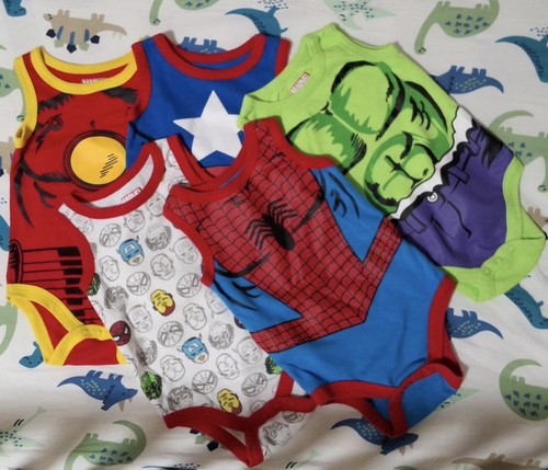 Marvel avengers pack baby - 5-pack,