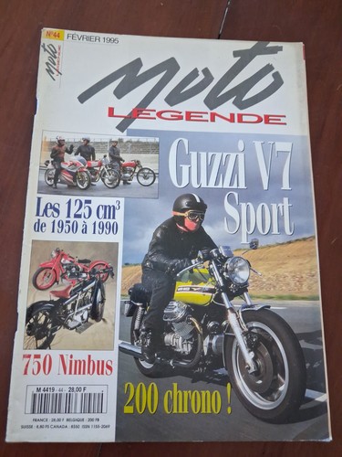 Moto légende 1995 guzzi - no, 44
