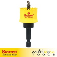 Starrett Holesaw HSS Cordless Smooth Cut CSC Bi-Metal 16-51 mm Choose Size
