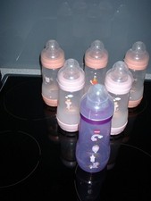 MAM BABY GIRL PINK  6 FEEDING