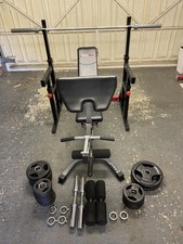 Bodymax weight bench, squat
