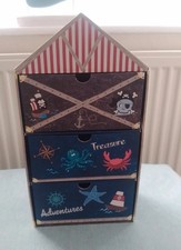 Pirate treasure chest for keepsakes - used