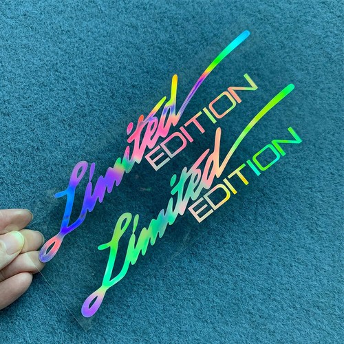 Limited edition sticker car - limited,