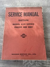 Service manual Datsun model