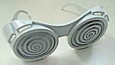 WHITE GOGGLES, WILLY WONKA CHARLIE CHOCOLATE FACTORY STYLE FANCY DRESS BOOK WEEK