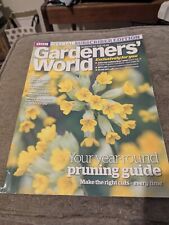 Gardeners World February 2012 Vgc