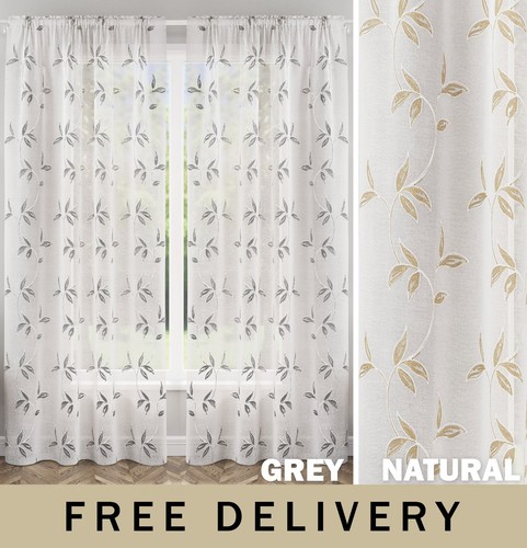 Oasis embroidered leaf design - leaf,