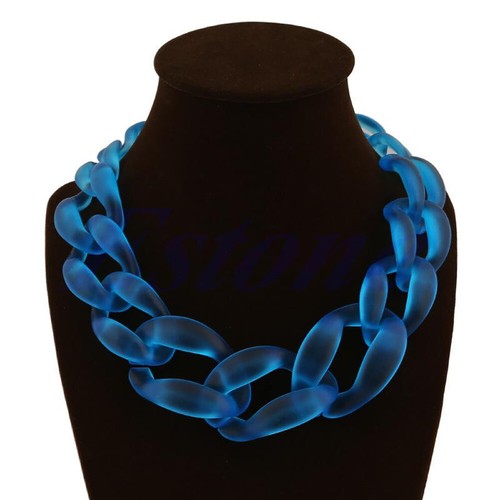 Acrylic collar choker - acrylic,