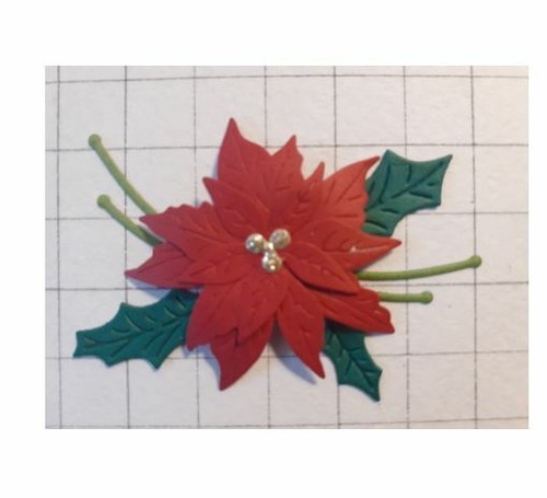Poinsettia metal die cutter - poinsettia,
