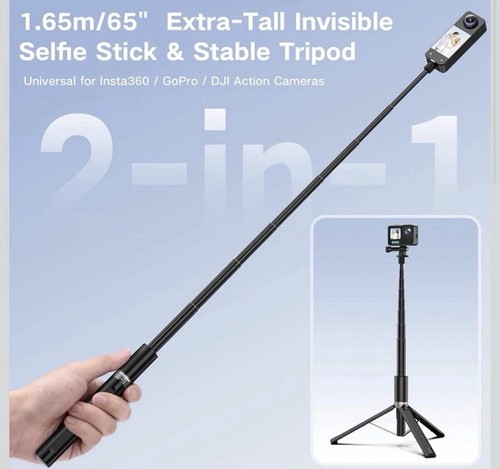 Invisible tripod long selfie - tripod,