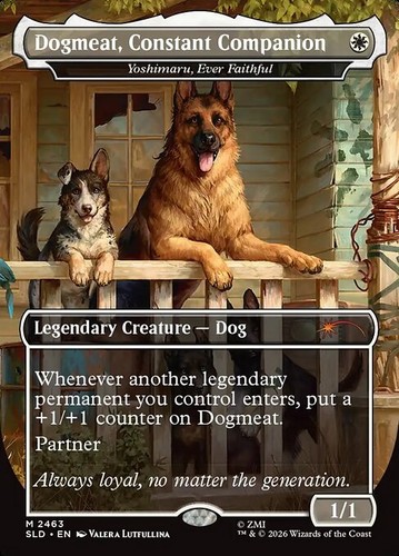 Mtg fallout dogmeat - -,