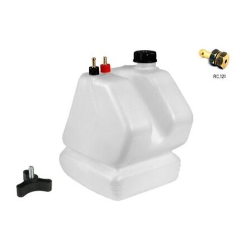 Fuel tank with - fuel, ledge