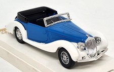 Solido 1/43 - Delahaye Cabriolet Blue White 4075 Diecast Scale Model Car