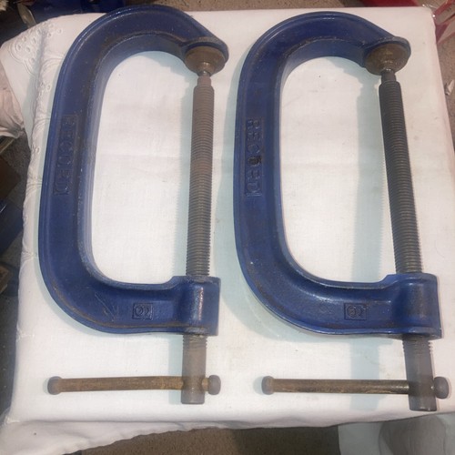 Vintage record clamps 6 - g,