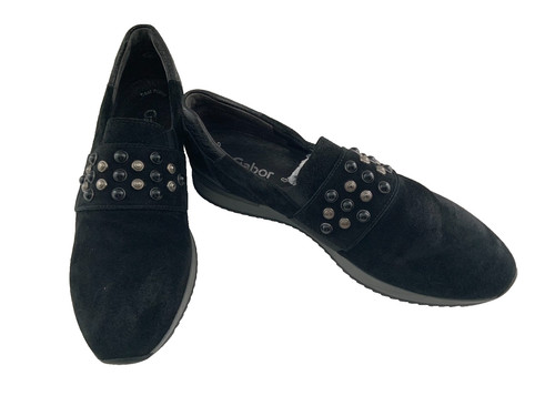 Gabor women black suede - gabor, women's