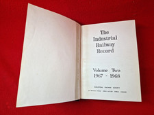 Industrial railway record vols - railway,