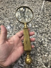 large antique magnifying glass