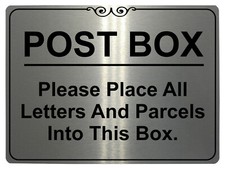 915 POST BOX Metal Aluminium