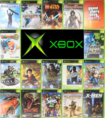 Microsoft xbox original games - xbox,