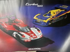 Porsche Penske 963 v CanAm 917 24 Hours Le Mans 2024  WEC poster 16x12 Turbo 50