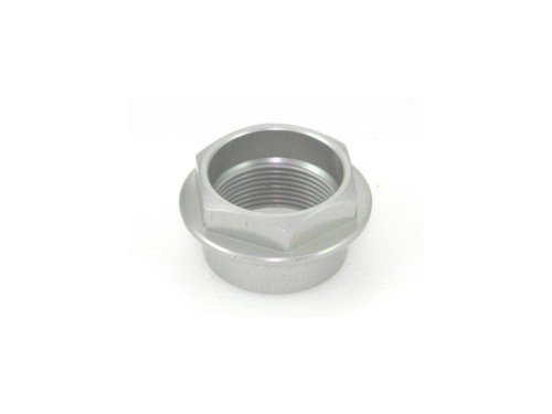 Front wheel nut silver - front,