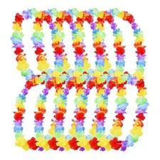 20-100 Pcs Flower Necklace Luau Garland Hawaii Flowers Hawaiian Leis