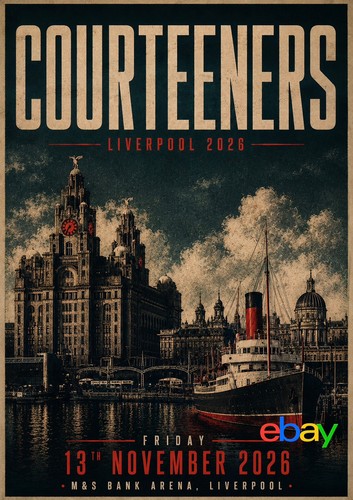 Courteeners liverpool november - liverpool,