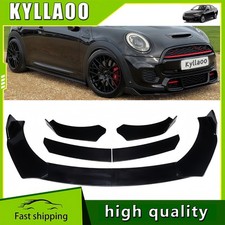 For MINI COOPER R50 R53 R55 R56 R58 F55 F56 Front Bumper Lip Splitter Spoiler UK