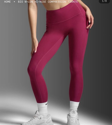 2xu bio nylon rise - bio, hi-rise