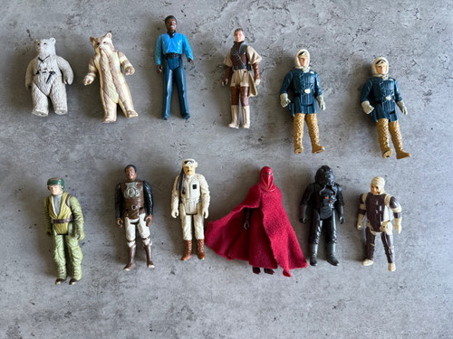 Vintage star wars figures - star,