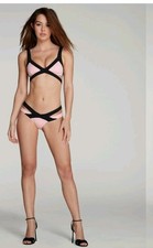 Agent Provocateur Iconic Mazzy Pink Bikini 3 UK 10 Top 2 UK 8