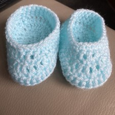 Handmade crocheted baby - crocheted,