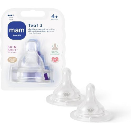 Mam teats size 2pk - teats,
