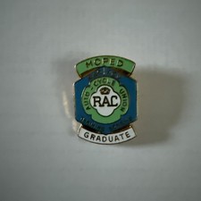 RAC Training Scheme Graduate Badge Auto-Cycle Union Vintage