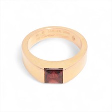 Cartier tank Garnet Ring