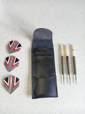 Rare ERIC BRISTOW DURRO 22g tungsten darts Set with Durro Case,flights,protector