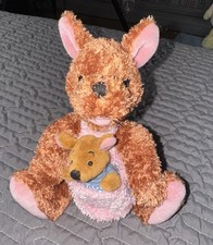Disney Store Kanga And Roo Plush Toy Winnie The Pooh