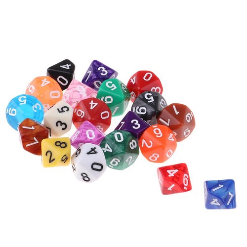 Pieces polyhedral dice set - dice,