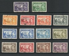 ST HELENA SG 131-40 1938 GVI