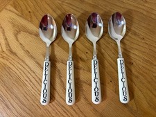 Emma Bridgewater Set of 4 Dessert Spoons Excellent H11