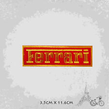 Ferrari Car Logo Patch Iron On