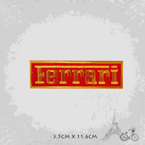 Ferrari car logo patch iron - car, on