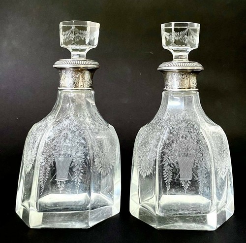 Pair antique 19c french - antique,