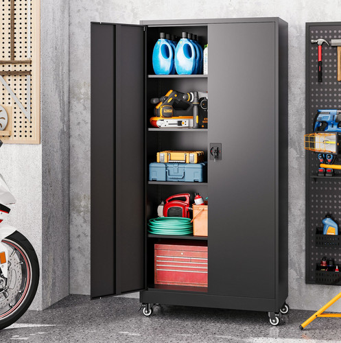Rolling metal garage - metal,