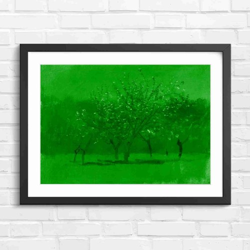 Blooming orchard trees spring - trees,
